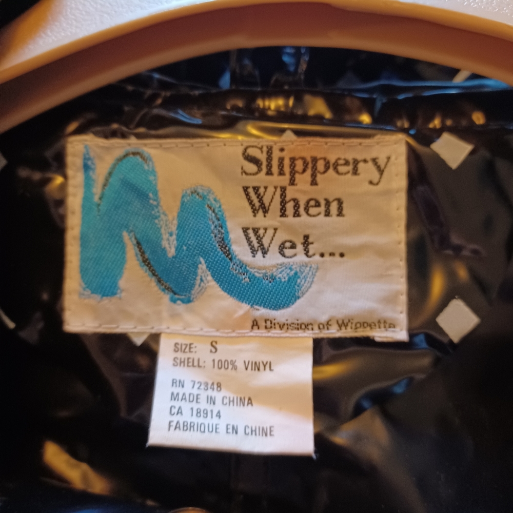 Slippery When Wet Rain Coat